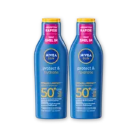 Nivea Sun Protect hydrate zonnemelk spf50+ 2-pack