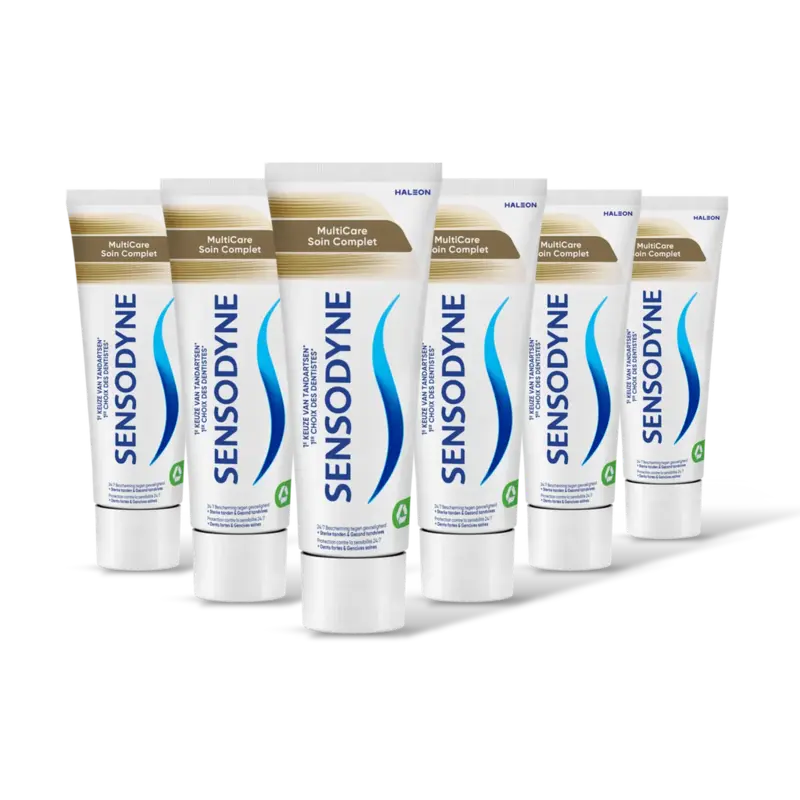 Sensodyne MultiCare tandpasta 6-pack