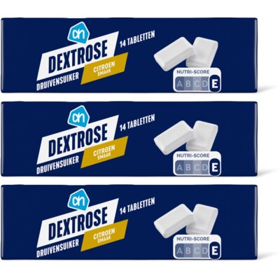 pdp-image-AH Dextrose tabletten citroen smaak 3-pack