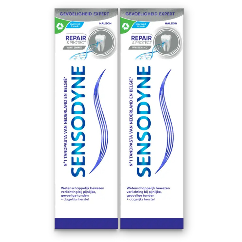 Sensodyne Repair & protect whitening tandpasta 2pk