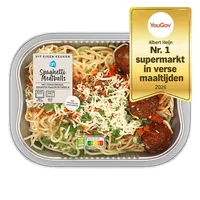 AH Uit eigen keuken spaghetti meatballs