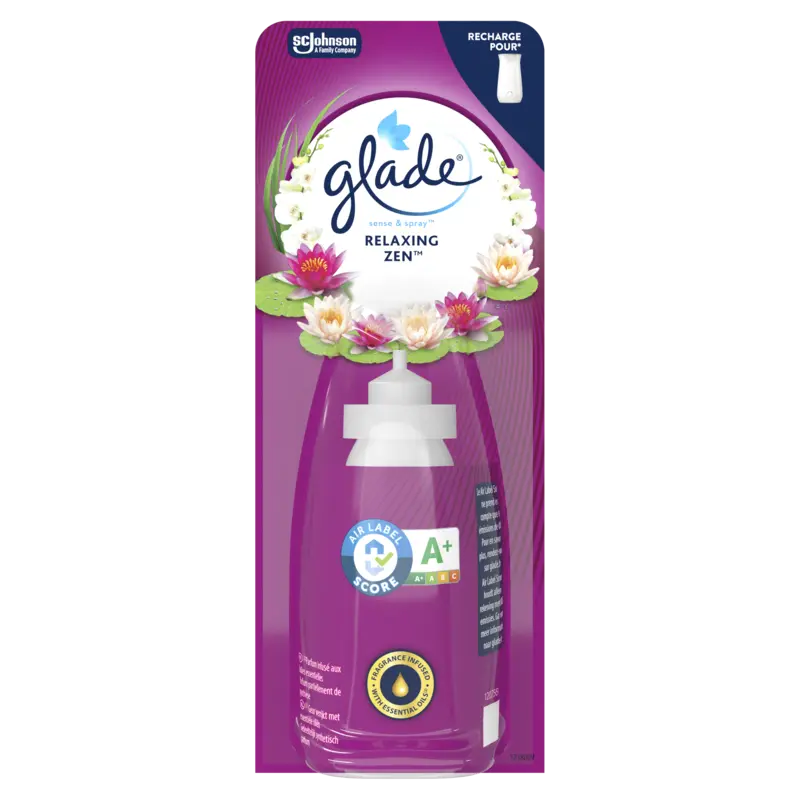 Glade Sense & spray relaxing zen navulling