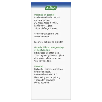 pdp-image-A.Vogel Echinaforce sterk 1200mg tabletten
