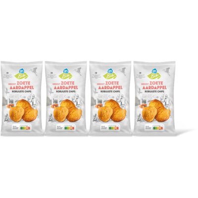 pdp-image-AH Biologisch Zoete aardappel chips 4-pack