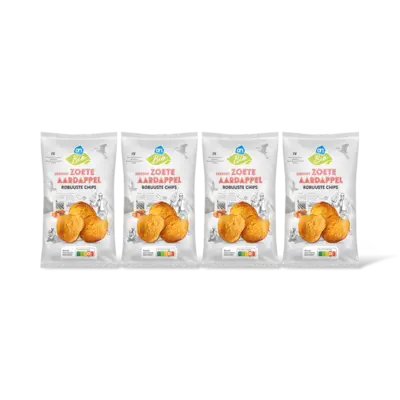 pdp-image-AH Biologisch Zoete aardappel chips 4-pack