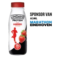 Lindahls protein milk aardbeismaak