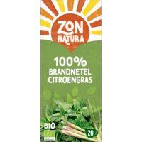 Zonnatura 100% brandnetel citroengras infusie