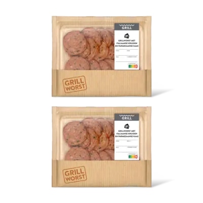 pdp-image-AH Grillworst Italiaanse kruiden kaas 2pack