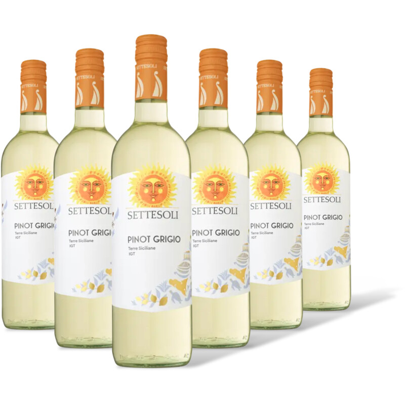 Settesoli Pinot grigio 6 flessen