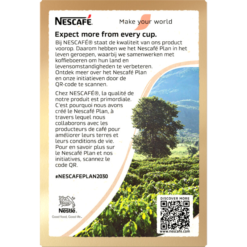 Een afbeelding van Nescafé Amaretto latte oploskoffie