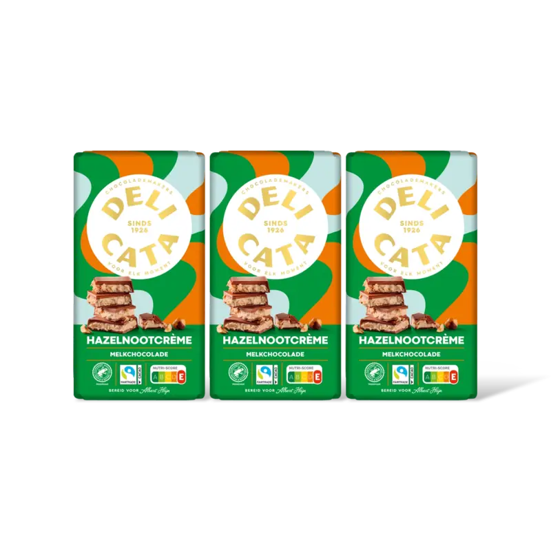 Hazelnootcreme 3-pack