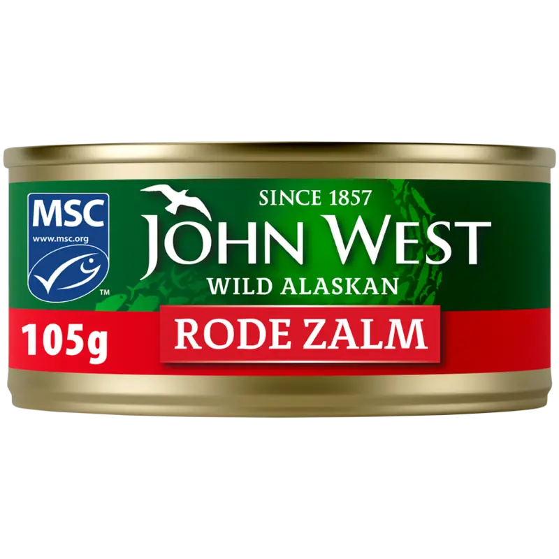John West Wilde rode zalm