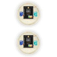 Een afbeelding van AH Excellent Warm gerookte forelsalade 2-pack