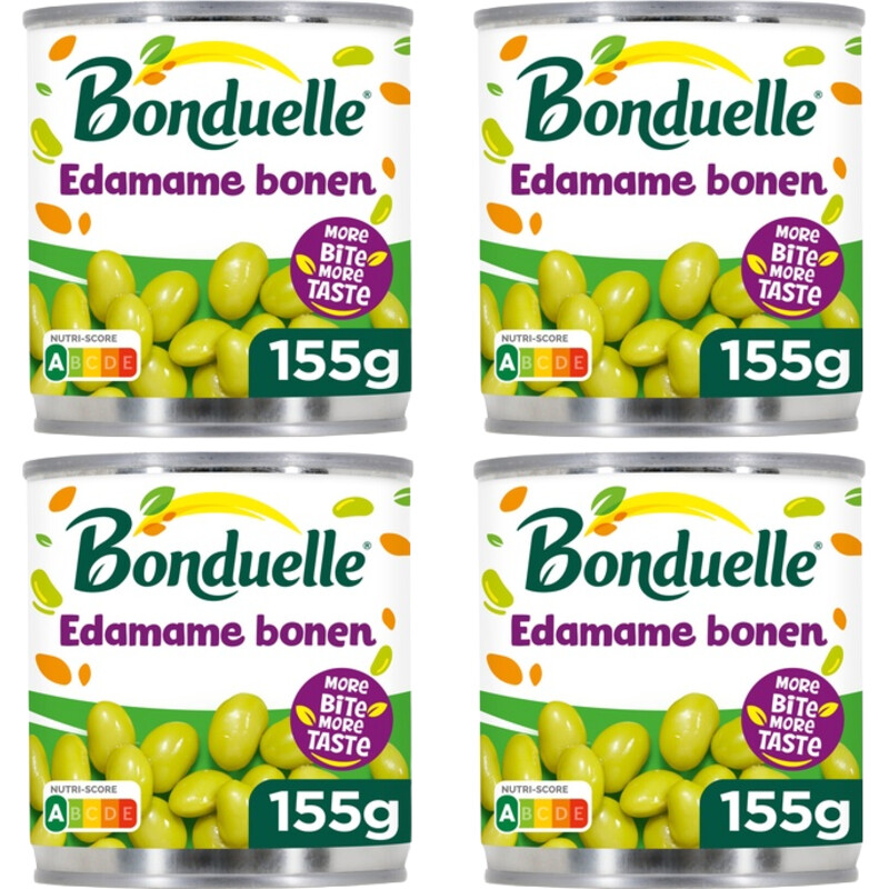 Een afbeelding van Bonduelle Edamame bonen 4-pack
