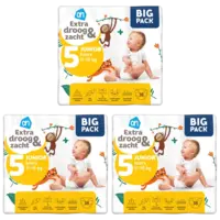 AH Extra droog&zacht luiers maat 5 3-pack