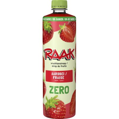 pdp-image-Raak Vruchtensiroop aardbeien zero sugar