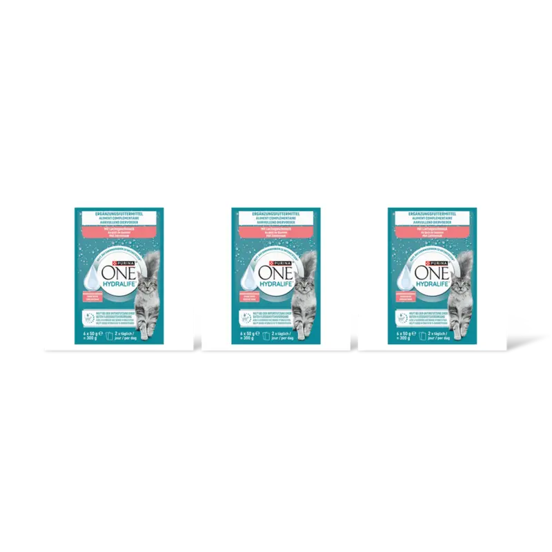 Hydralife met zalmsmaak 3-pack