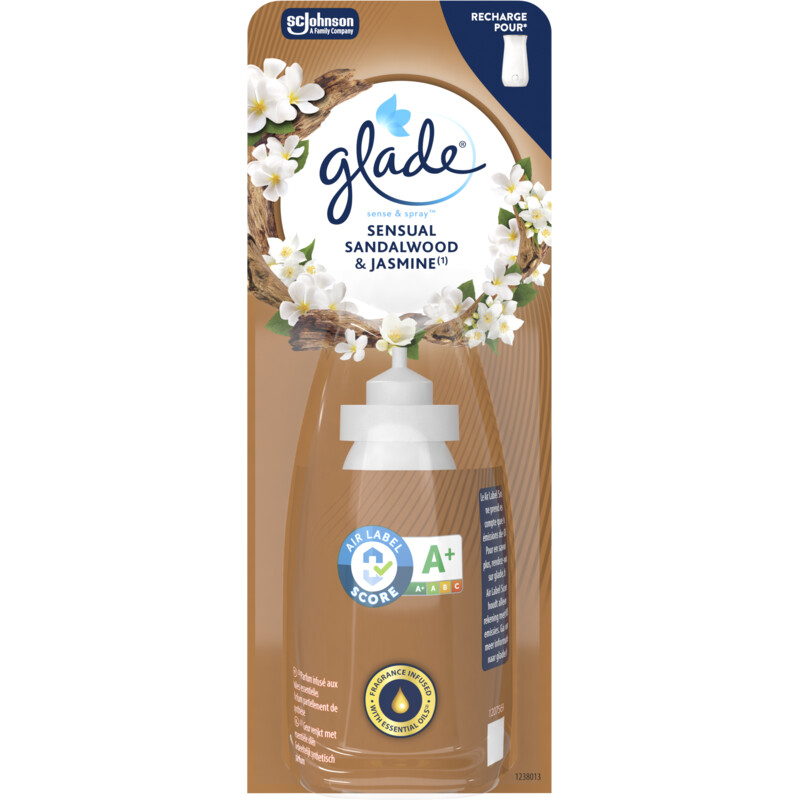 Een afbeelding van Glade Sense & spray sandalwood navulling