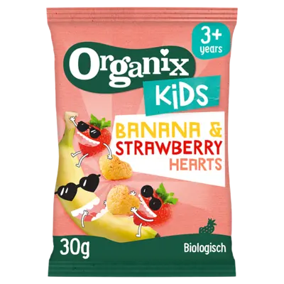 pdp-image-Organix Kids banana & strawberry hearts 3 jaar