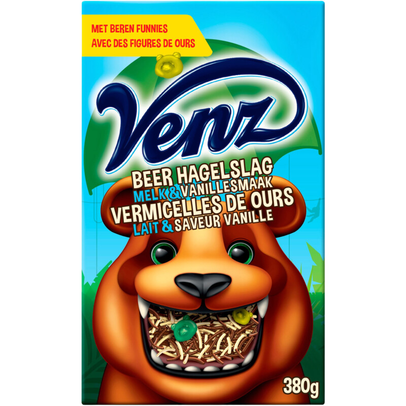 Een afbeelding van Venz Beer hagelslag melk & vanille