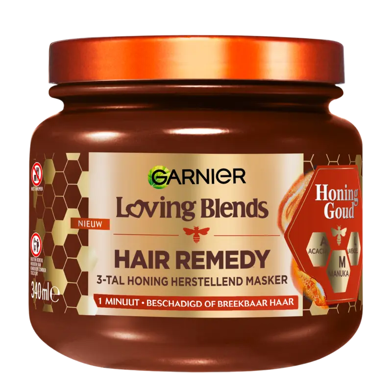 Loving Blends Hair remedy honing goud masker