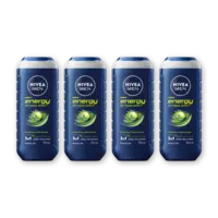NIVEA Men energy douchegel 3-in-1 met mint 4pk