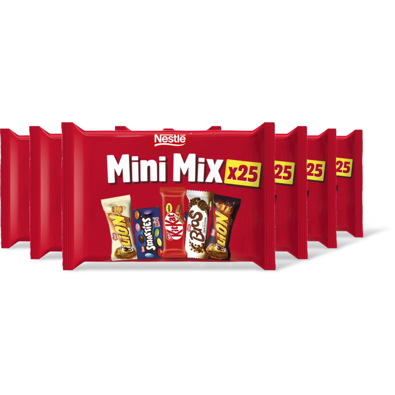 Nestlé Mini mix repen uitdeelzak 6-pack