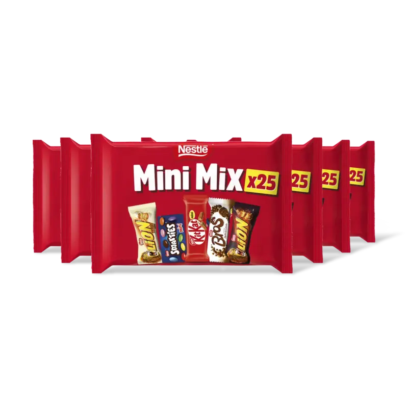 Nestlé Mini mix repen uitdeelzak 6-pack