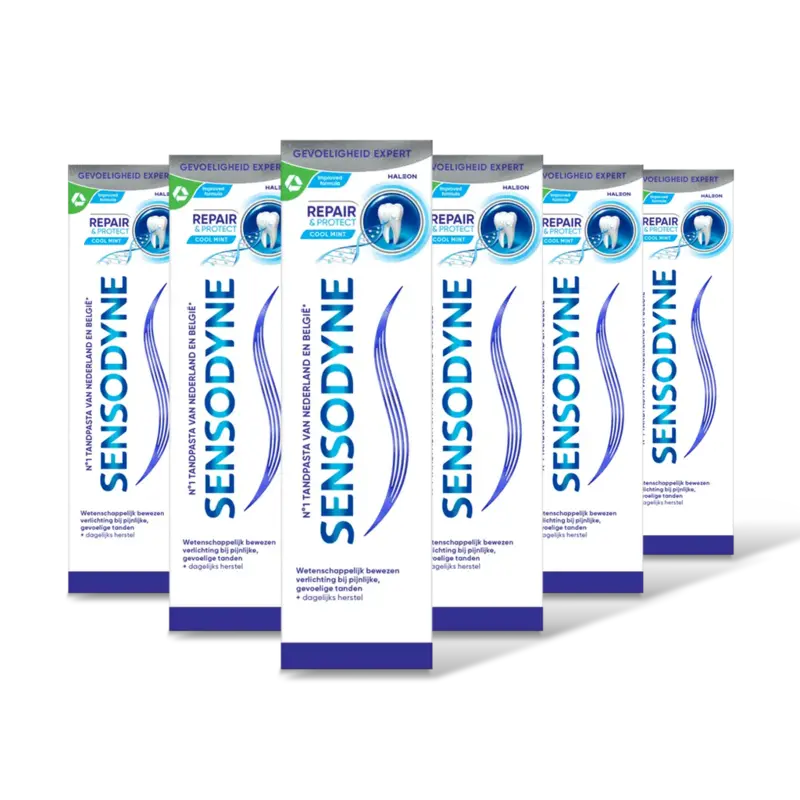 Sensodyne Repair & protect tandpasta 6-pack