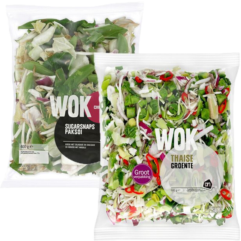Een afbeelding van AH wokgroente pakket	