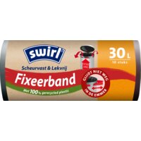 Een afbeelding van Swirl Vuilniszakken met fixeerband 30 liter