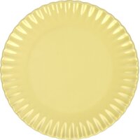 AH Ontbijtbord geel sculpted