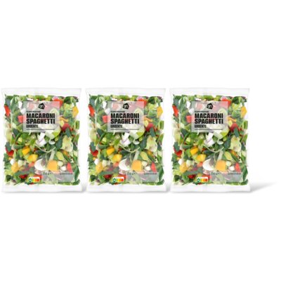 AH Macaroni spaghetti groente klein 3-pack