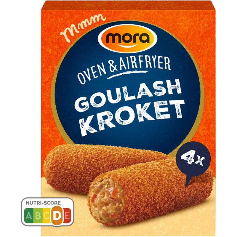 Een afbeelding van Mora Oven & airfryer goulashkroketten