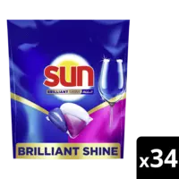 Sun Brilliant shine all-in-1 vaatwascapsules
