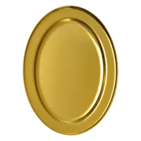 AH Excellent Plateautje goud