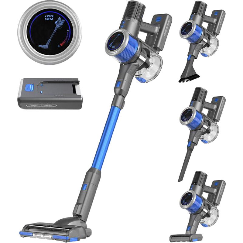 Een afbeelding van Auronic Steelstofzuiger 350w blauw