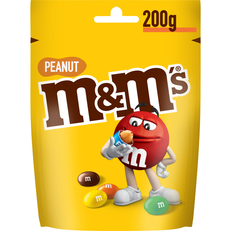 Een afbeelding van M&M'S Pinda melk chocolade