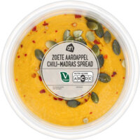Een afbeelding van AH Zoete aardappel chili-madras spread
