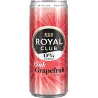 Royal Club Pink grapefruit 0% suiker