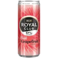 Royal Club Pink grapefruit 0% suiker