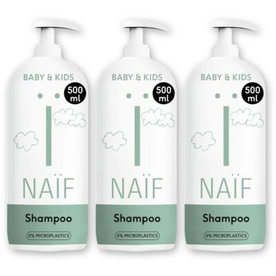 pdp-image-Naïf Baby & kids nourishing shampoo 3-pack