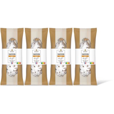 AH Excellent Saucisson walnoot 4-pack