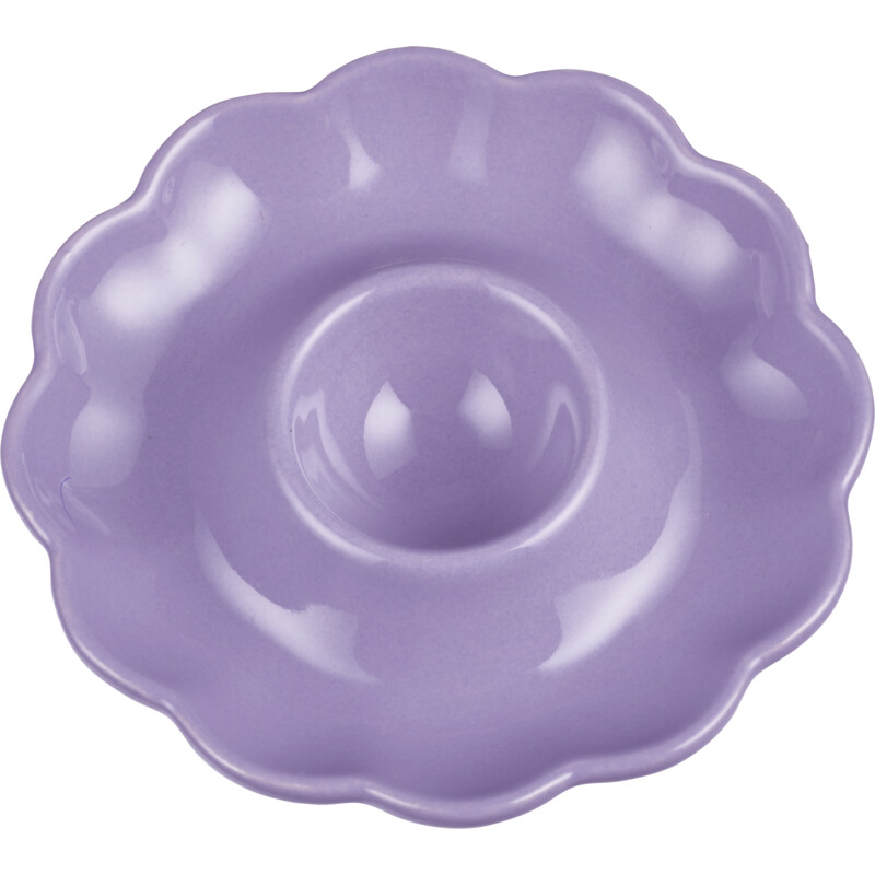 AH Eierdopje lila sculpted