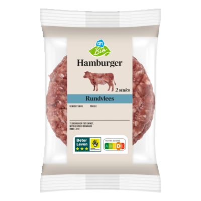 pdp-image-AH Biologisch Hamburger 2 stuks