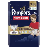 Pampers Night pants luierbroekje maat 7