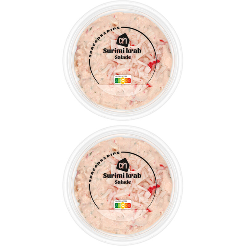 Een afbeelding van AH Surimi krab salade 2-pack