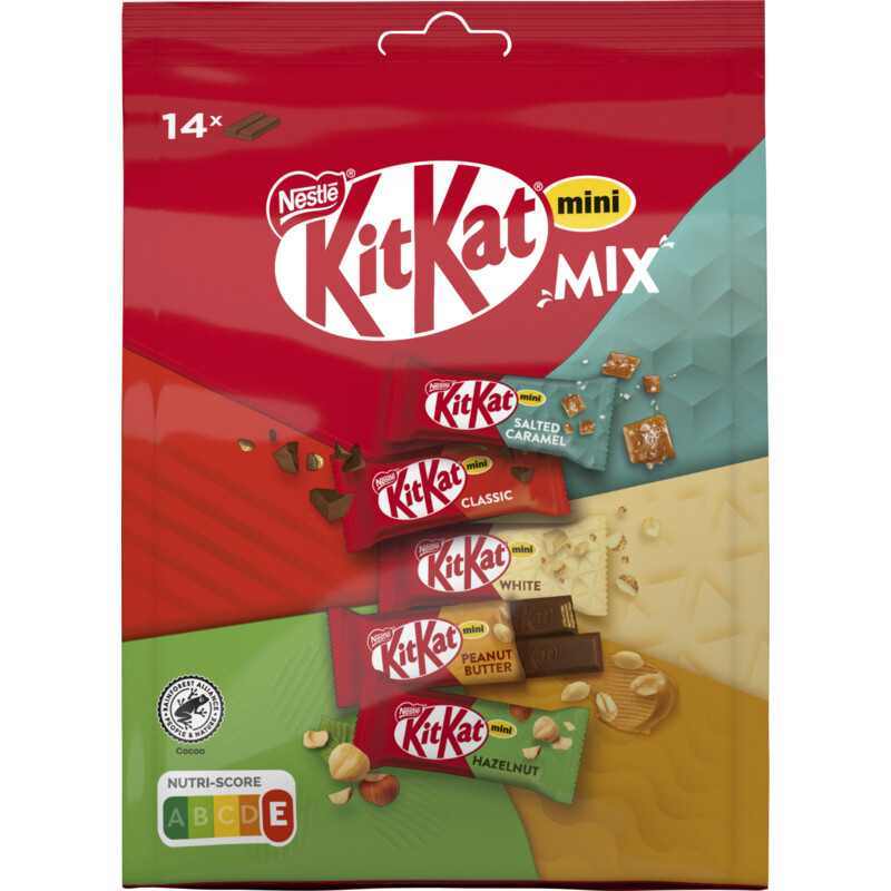 Een afbeelding van Kitkat Mini mix uitdeelzak