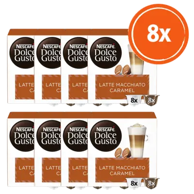 pdp-image-Nescafé Dolce Gusto Macchiato caramel capsules 8-pack