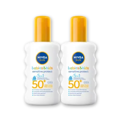 pdp-image-Nivea Sun Babies&kids 5in1 spray spf50+ 2-pack
